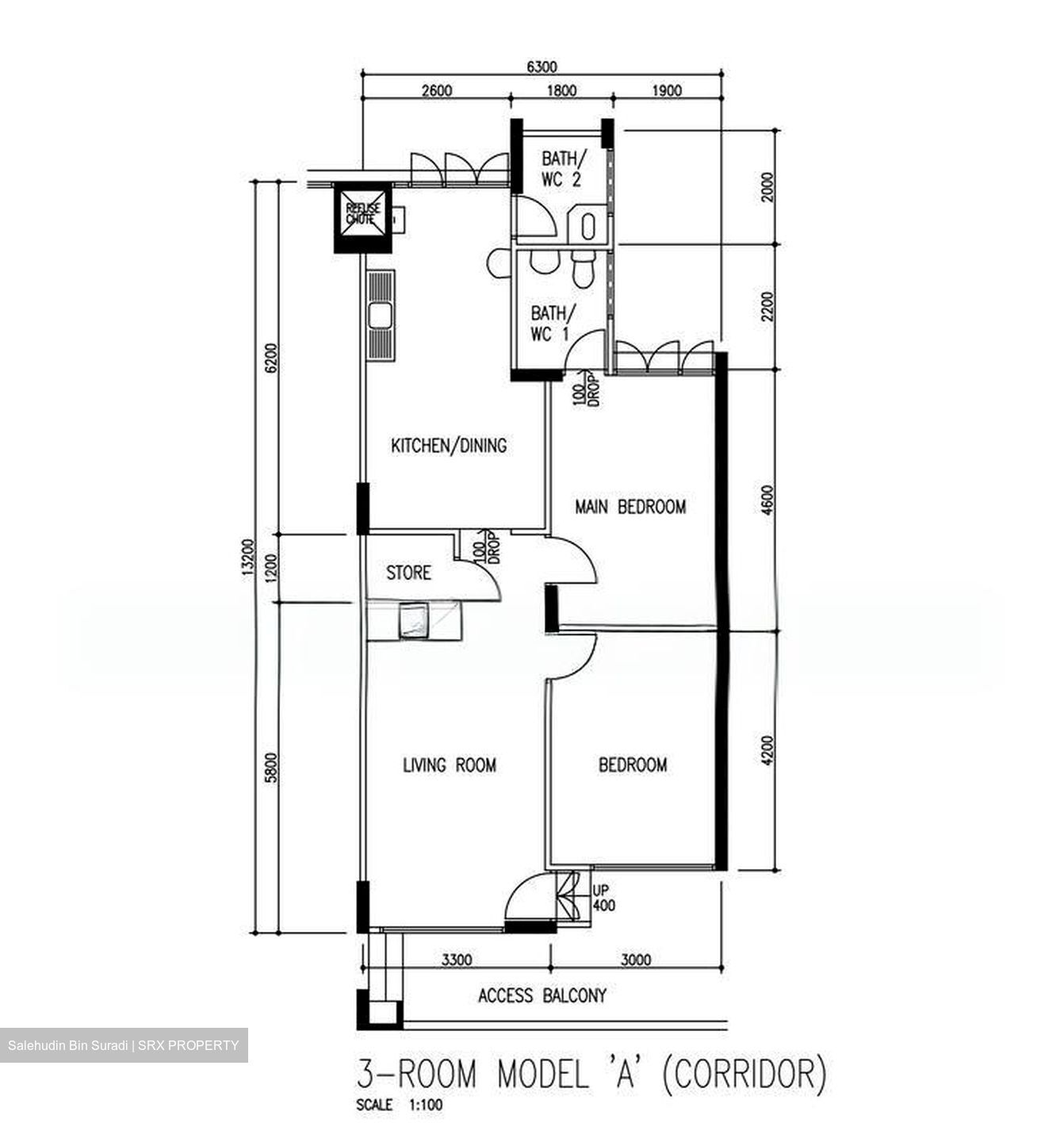 Blk 6 Teck Whye Avenue (Choa Chu Kang), HDB 3 Rooms #502498461
